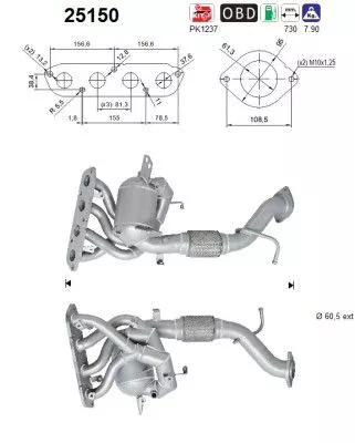 Katalysator AS 25150)