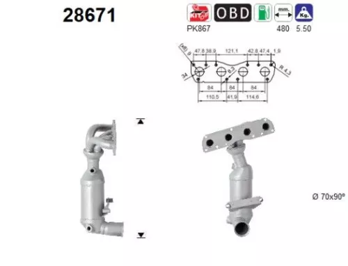 Katalysator AS 28671)