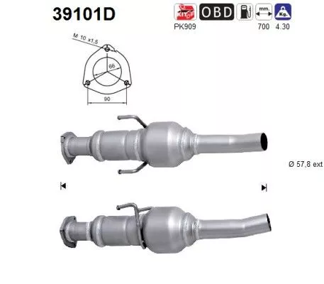 Katalysator AS 39101D)