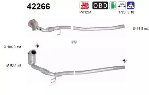 Katalysator AS 42266)