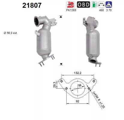 Katalysator AS 21807)