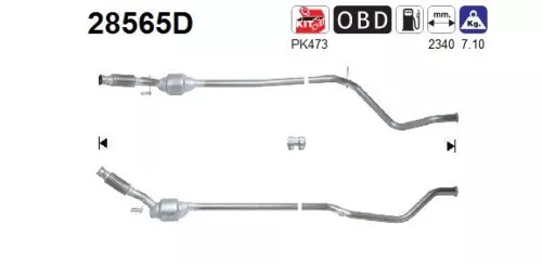 Katalysator AS 28565D)