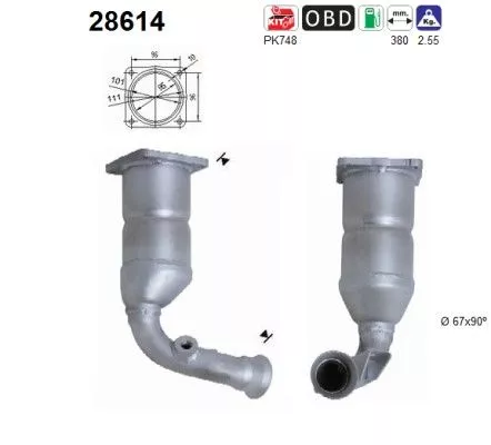 Katalysator AS 28614)
