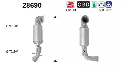 Katalysator AS 28690)