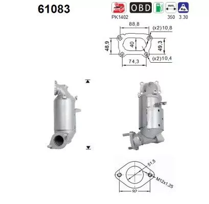 Katalysator AS 61083)