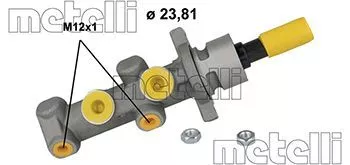 Remhoofdremcilinder METELLI 05-0426)