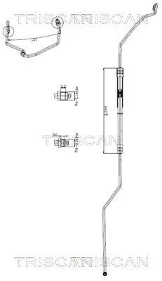 Hydraulische slang, stuurinrichting TRISCAN 8516 29042)
