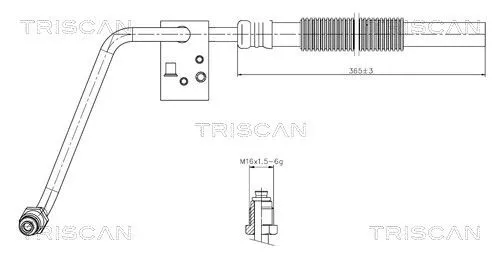 Hydraulische slang, stuurinrichting TRISCAN 8516 29066)