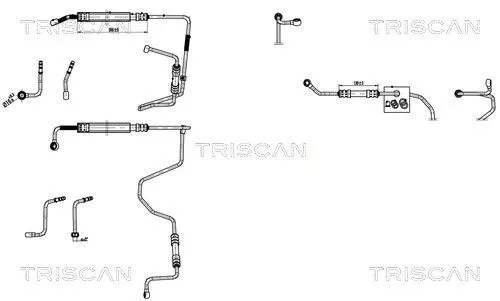 Hydraulische slang, stuurinrichting TRISCAN 8516 29075)