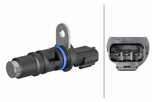 Sensor, nokkenaspositie HELLA 6PU 358 380-281)