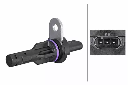 Sensor, nokkenaspositie HELLA 6PU 358 380-381)