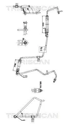 Hydraulische slang, stuurinrichting TRISCAN 8516 25008)
