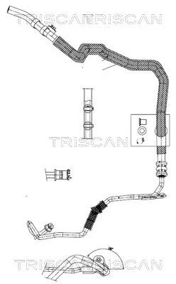 Hydraulische slang, stuurinrichting TRISCAN 8516 29088)