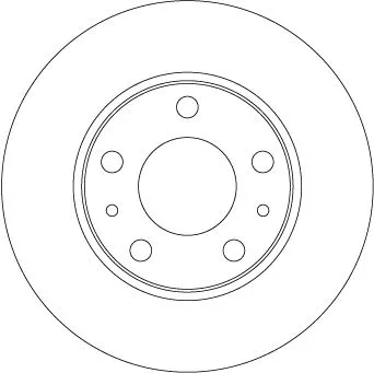 Brake Disc TRW DF6287)