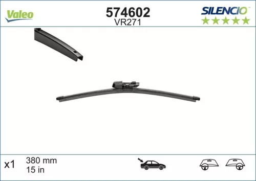 Ruitenwisser VALEO 574602)