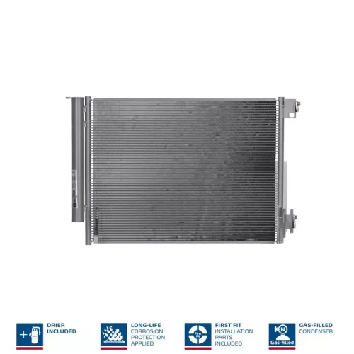 Condensor, airconditioning NISSENS 941197)