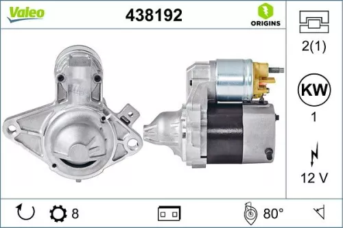 Starter VALEO 438192)