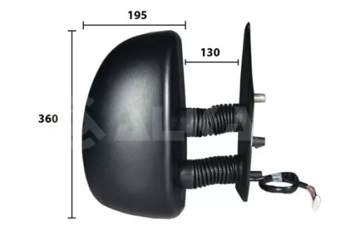 Buitenspiegel ALKAR 9240921)