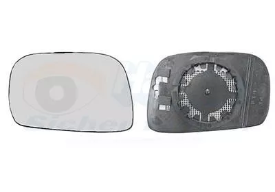 Spiegelglas, buitenspiegel VAN WEZEL 3701835)