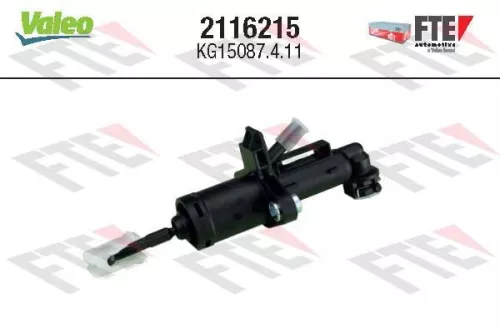 Hoofdremcilinder, koppeling VALEO 2116215)