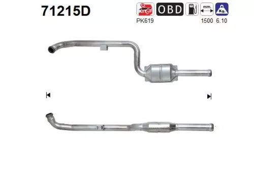 Katalysator AS 71215D)