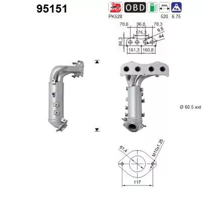 Katalysator AS 95151)