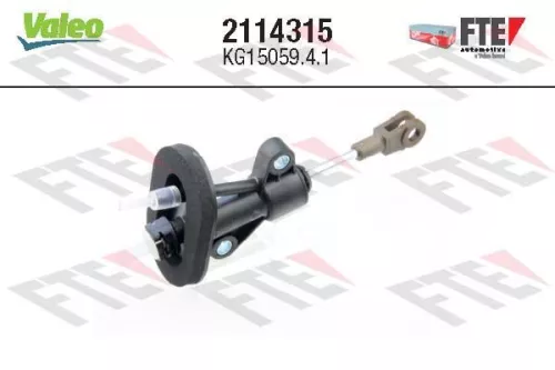 Master Cylinder, clutch VALEO 2114315)