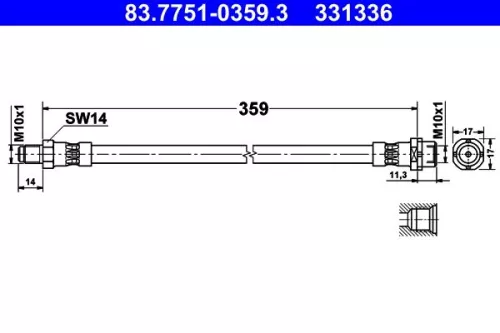 Remslang ATE 83.7751-0359.3)