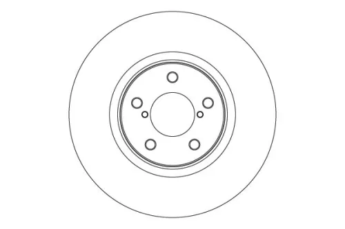 Remschijf TRW DF4639)