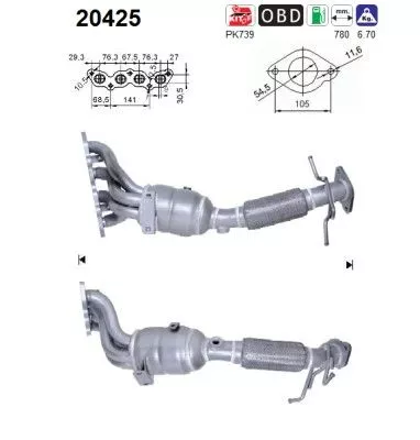 Katalysator AS 20425)