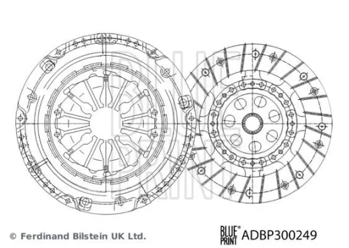 Koppelingsset BLUE PRINT ADBP300249)