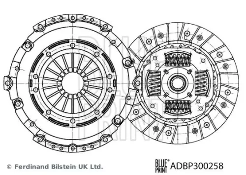 Koppelingsset BLUE PRINT ADBP300258)