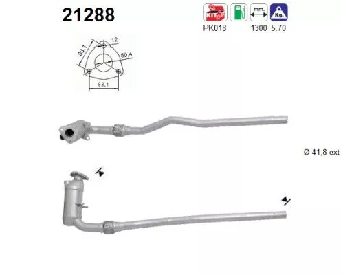 Katalysator AS 21288)