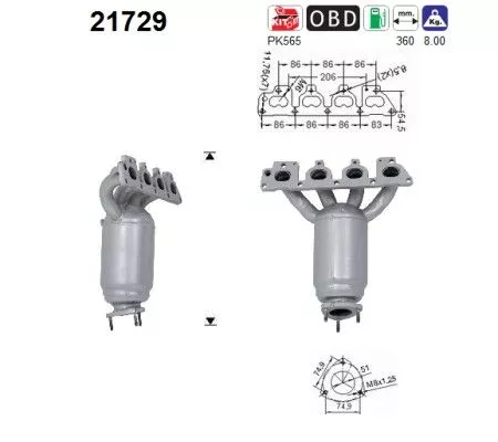 Katalysator AS 21729)