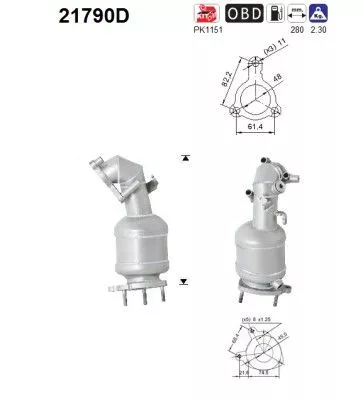 Katalysator AS 21790D)