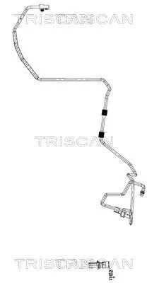 Hoge-/lagedrukleiding, airconditioning TRISCAN 9010 69001)