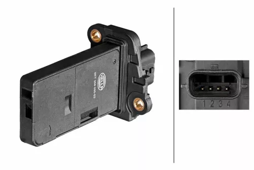 Luchtmassastroomsensor HELLA 8ET 358 095-531)