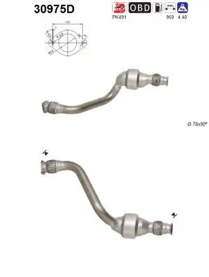 Katalysator AS 30975D)