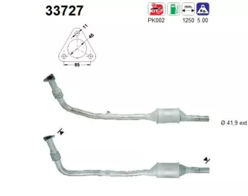 Katalysator AS 33727)