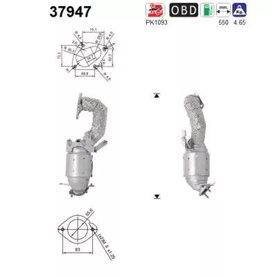 Katalysator AS 37947)