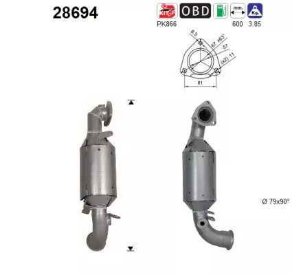 Katalysator AS 28694)