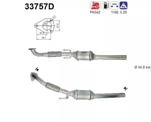 Katalysator AS 33757D)