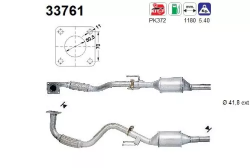 Katalysator AS 33761)