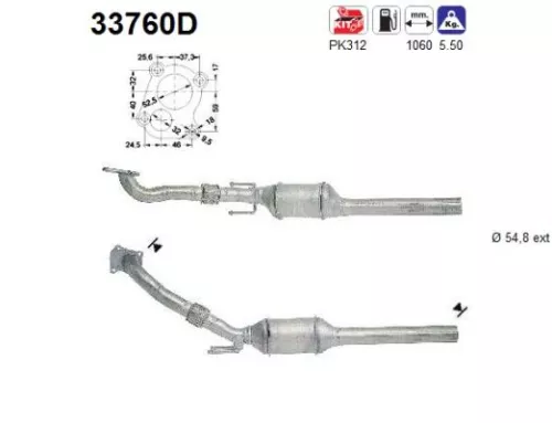 Katalysator AS 33760D)