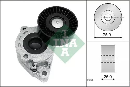 Riemspanner, V-geribbelde riem Schaeffler INA 534 0721 10)