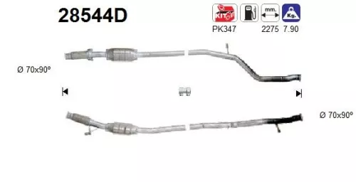 Katalysator AS 28544D)