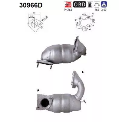 Katalysator AS 30966D)