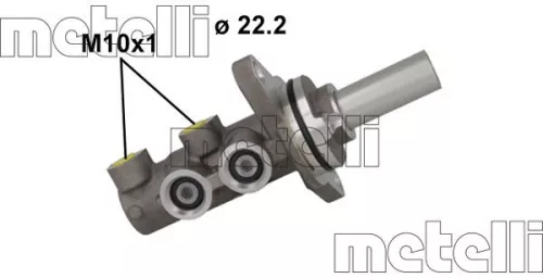 Remhoofdremcilinder METELLI 05-1163)