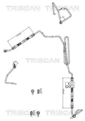Hydraulische slang, stuurinrichting TRISCAN 8516 29047)