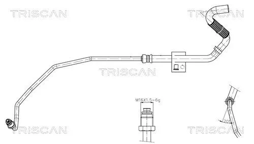 Hydraulische slang, stuurinrichting TRISCAN 8516 29080)